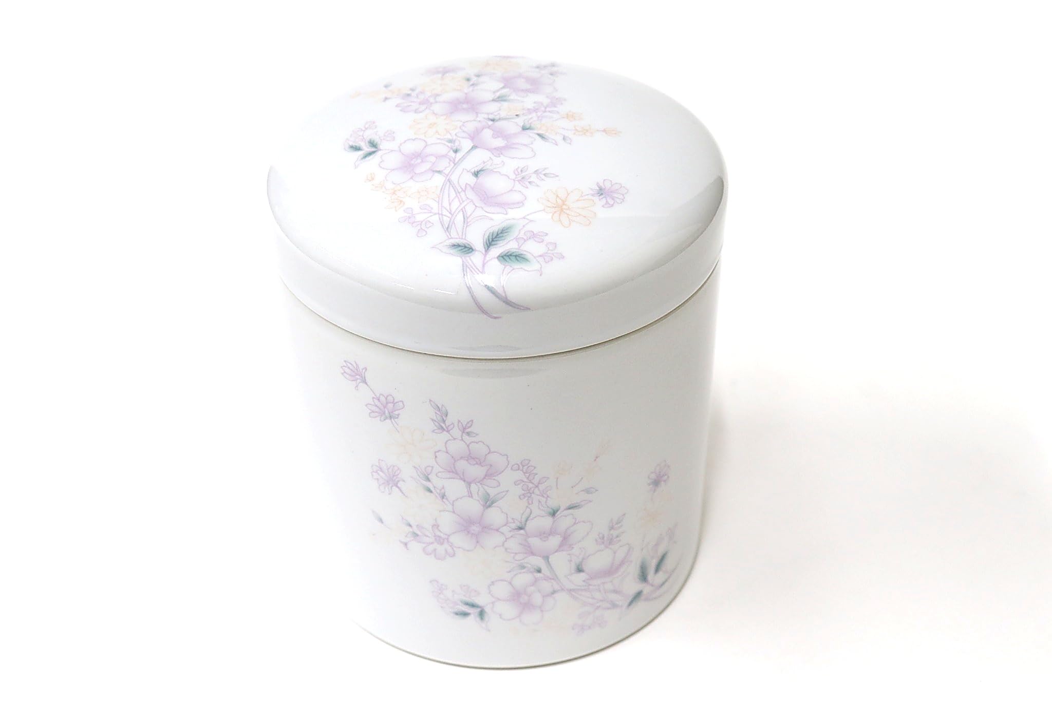 

Autumn Cherry Blossom Urn Buddhist Altar Home Memorial Urn Flower-patterned [4 inches] Supplies,