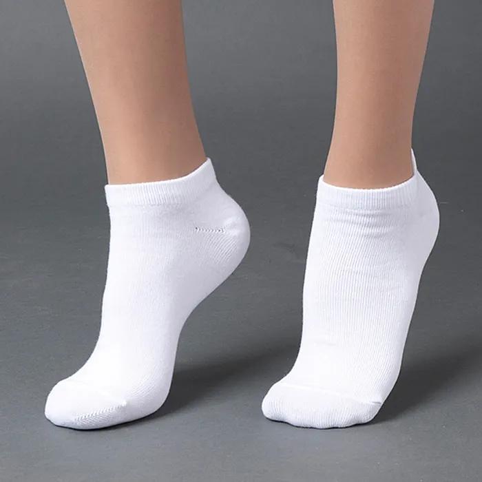 Flap F Women's Plain Short Socks Sneaker Socks 2-Color Mix 10 Pairs