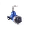 Car Modification Adjustable Aluminum Fuel Pressure Regulator Booster with Pressure Gauge