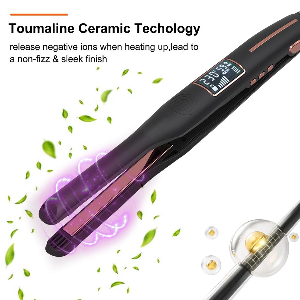 Hair Straightener for Men Short Hair Straightening Iron Dual-Use Curling and Straightening Iron