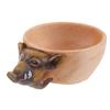 Animals for Head for Image Cup Wooden Mug Animal Shape Portable Camping Drinking