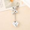 Pearls Bows Keychain Bag Charms Car Keyrings Bag Charms Accessories for Purse Backpack Decorations Valentines Day Gifts