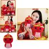 Adorable Plush Snake Doll Cute Zodiac Snake Toy Soft Stuffed Animal Gifts For Kids