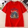 Drunken Octopus Okinawa TShirt Funny Japanese Streetwear Tee Graphic Tee Casual Round Neck Printed Cotton Short Sleeve Tees