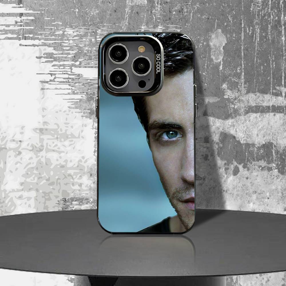 Jake G-Gyllenhaal Phone Case For iPhone 16,15,14,13,12,11,Pro,XS,Max,Plus,Mini,SE4,E Black Matte Shockproof Cover