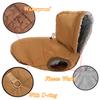 Warm Fleece Pet Hoodies With D-ring Waterproof Dog Jacket For Winter Windproof Pets Coat For Small Medium Dogs Pug Bulldog Parka