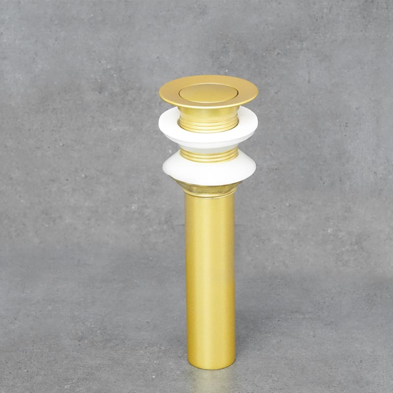 Antique Brass Washbasin Stopper Without Overflow GOLD GLEN 1 21
