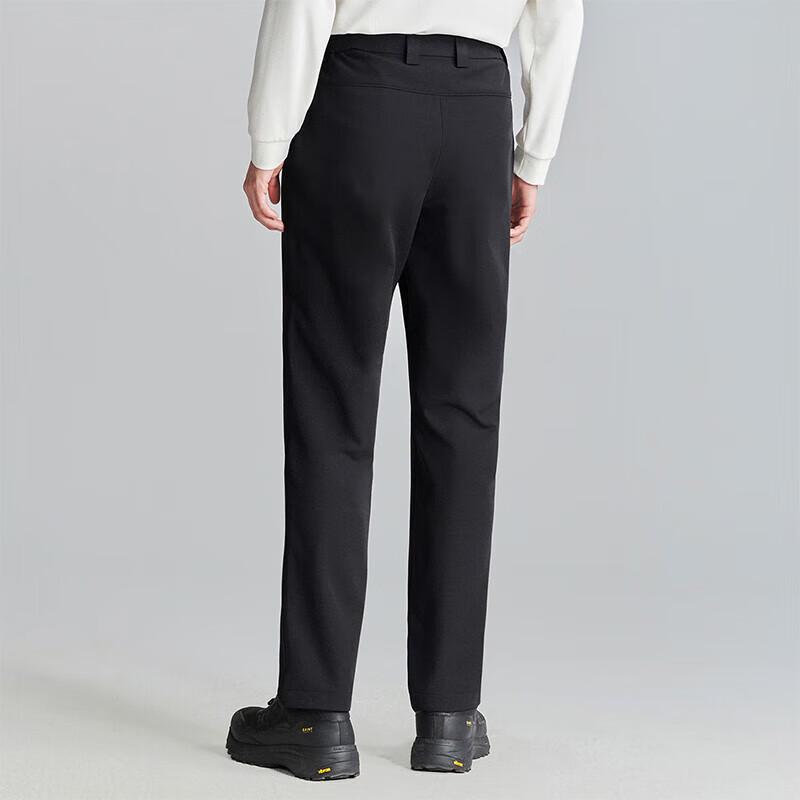 Baoxiniao Men's Fleece-Lined Warm Casual Business Pants