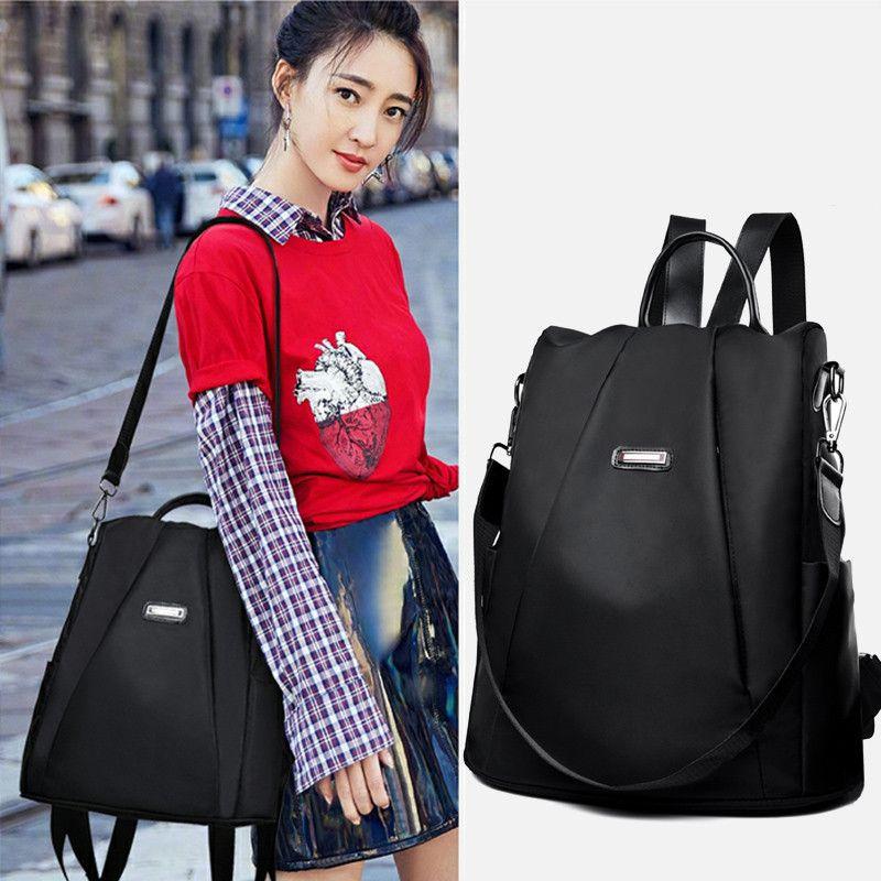 Versatile And Lightweight Women Backpack With Anti-theft Design And Interior Pockets