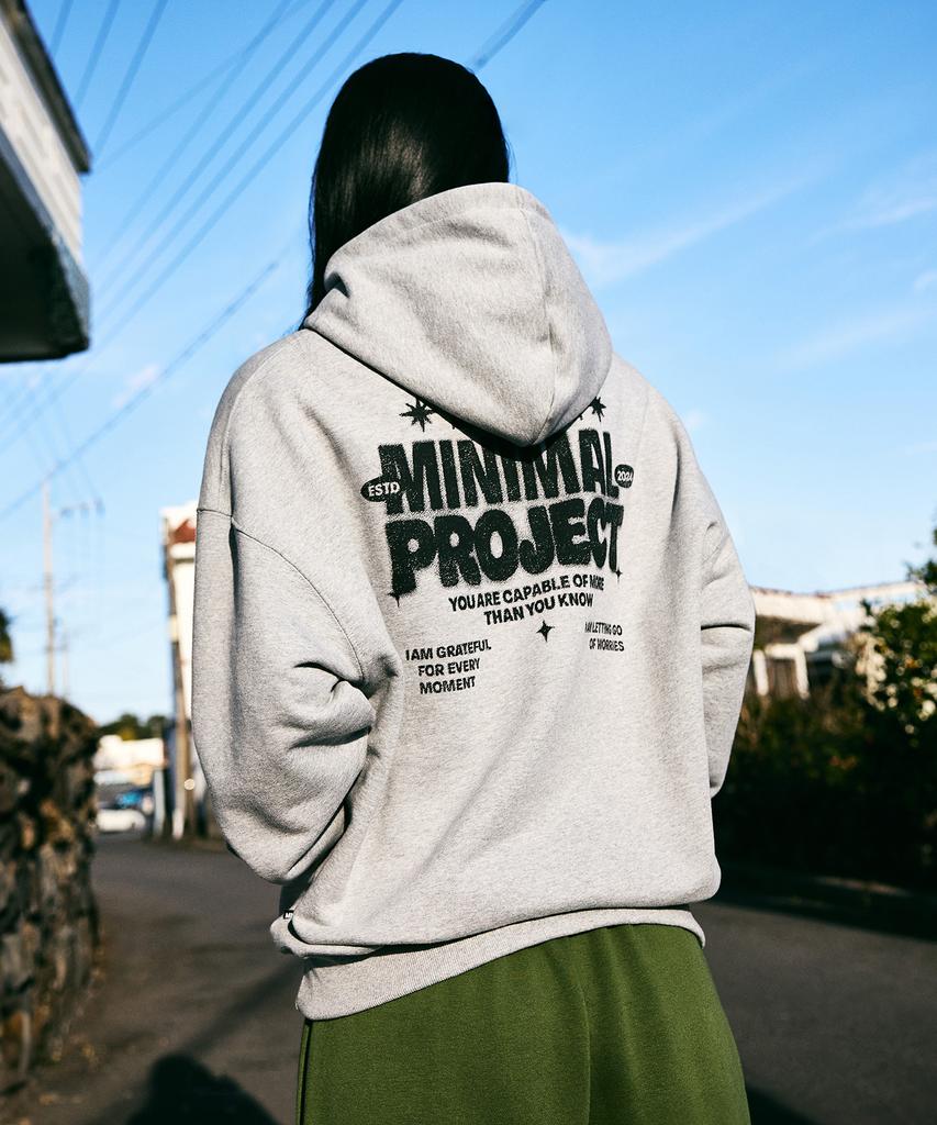 Transition Pigment Oversized Hoodie Mht128-Z [Gray]