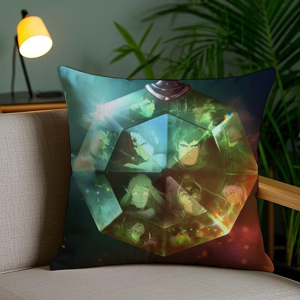 Game Cool D-Dota 2 Cushion Cover Soft Short Plush Double-Sided Printing Home Decor Machine Washable Pillow Case Gift