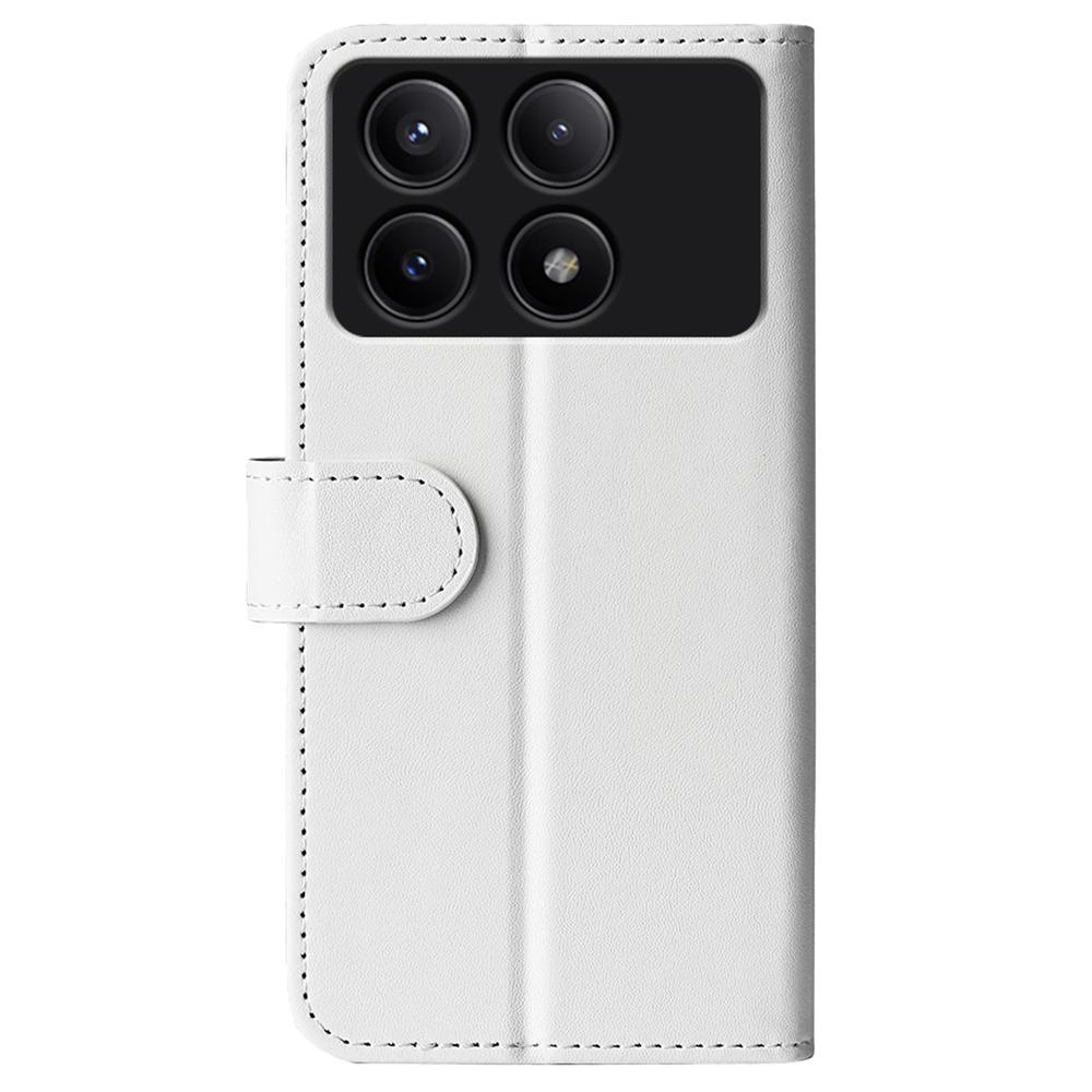 För Xiaomi Redmi K70E 5G/Poco X6 Pro 5G Fodral Visningsställ Läder Telefonskal