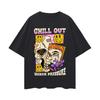 Chill Out T Shirt Unisex Y2K Streetwear Graphic Tee Edgy Urban Fashion Casual