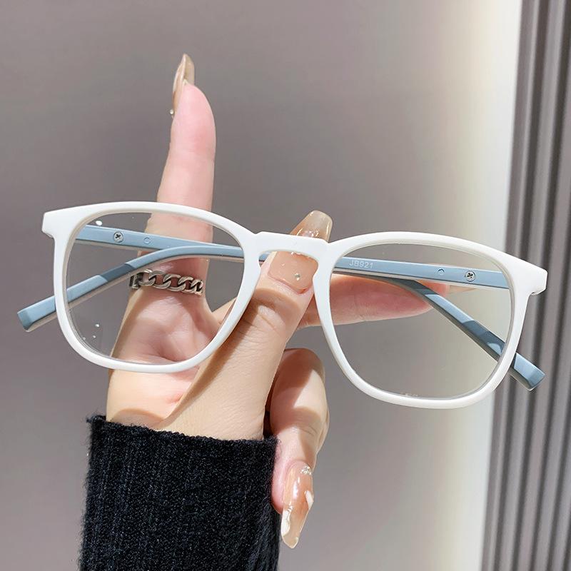 

Fashion Candy Colors Reading Glasses Women Men NEW Trendy HD Anti Blue Light Far Sight Eyewear Ultralight TR90 Frame Eyeglasses +3.5 белый