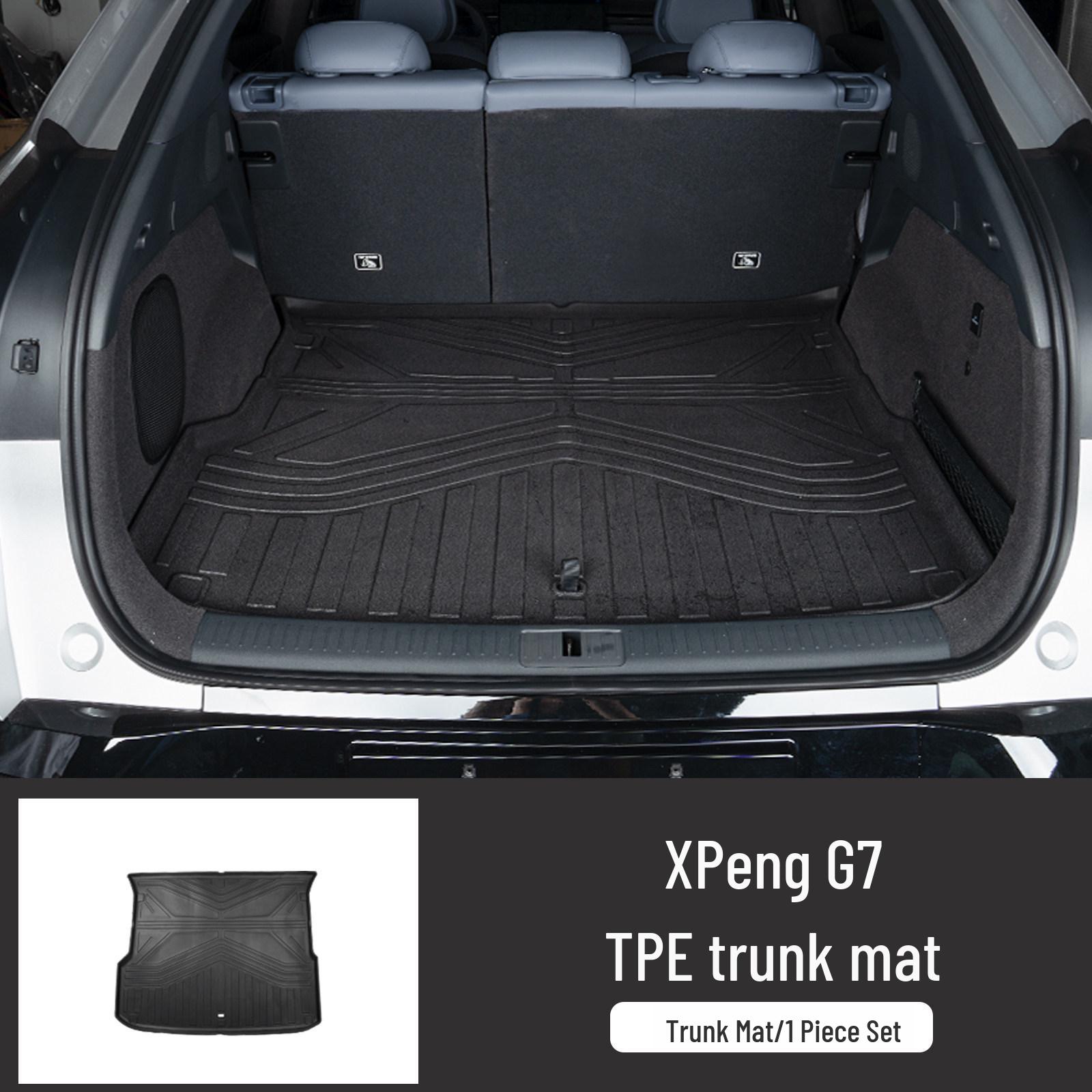 XPeng G7 Trunk Mat (2025-2026) - Eco-friendly, Waterproof, Wear-resistant Interior Mat