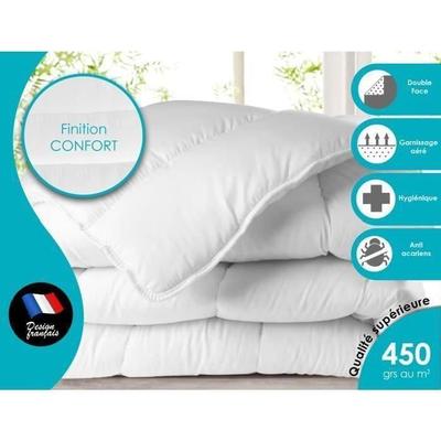 Duvet - Anti-Mite - Made In Europe - White - 220x240cm - Warm