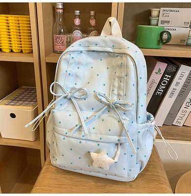 Atmospheric Small Schoolbag Female College Student Design Girly Cute Polka Dot Small Play Backpack Female New Style