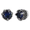 Vintage Dragon Claw Magnetic Ear Clip for Men,Punk Round Zircon Small Metal Earring,Cool No Ear Hole Jewelry Gift