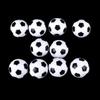 Schwarz-Weiß Tischspielbälle 32mm Fußbälle Langlebiger Mini Tischfußball Ersatz