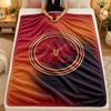 Flannel BlanketEintracht Frankfurt Football Warm Soft Throw Blanket for Indoor Sofa Bed Living Room Use