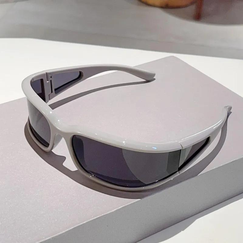 y2k Vintage Windproof Sport Goggle Sunglasses Women For Men Sun Glasses Punk Outdoor Luxury Brand Designer Cycling Eyewear UV400
