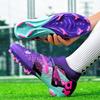 New Red Football Shoes Men Women Society Soccer Cleats Professional Training Shoes Outdoor Men's Artificial Grass Soccer Cleats
