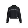 Under Armour Rival Sweatshirts til Kvinder Sort Med Hætte Moderat Normal Unisex 1378986-002