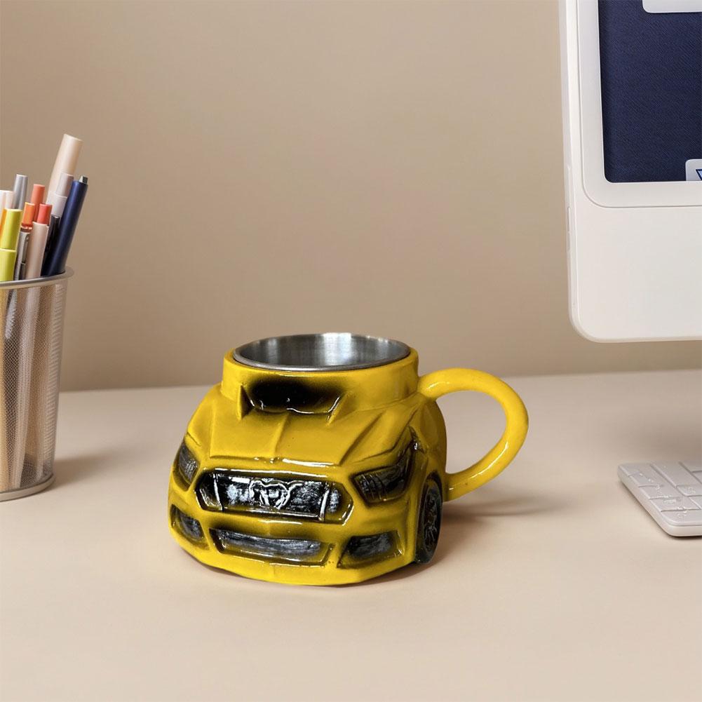 Kubek do kawy w kształcie samochodu Kreatywne nowatorskie naczynie do picia Zabawne prezenty dla mężczyzn Chłopaka Taty Męża Miłośników samochodów