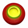 Couvercles alimentaires en silicone - EBUY - Lot de 4 - Étirable - Réutilisables - Multicolores - Tailles assorties