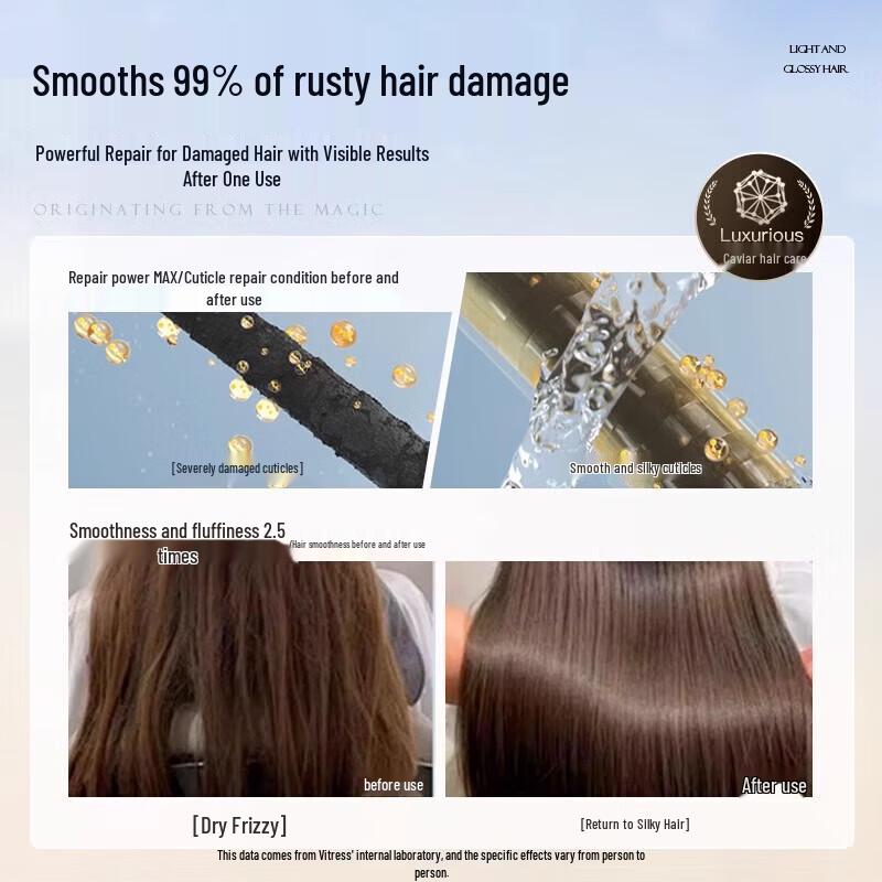 Vitas Caviar Strengthening Repair Hair Mask 500ml