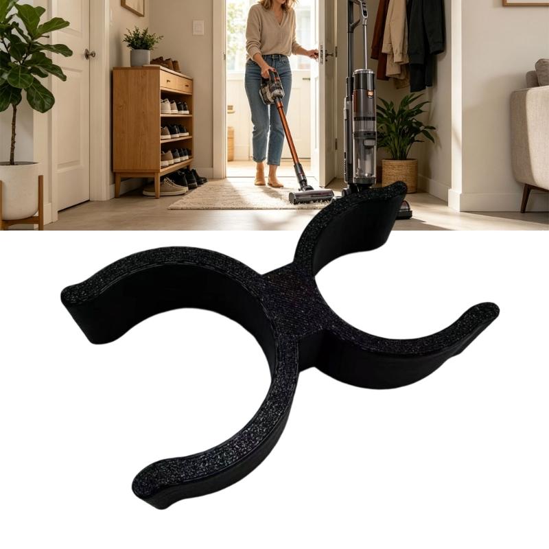 Replacement Vacuum Hose Holder Clip, Curved Plastic Section Design for Positioning and Routing a Cleaner Hose