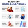 Muditam Ayurveda Core Essentials – 30 Tablets | Daily Multivitamin with Herbal & Ayurvedic Ingredients | General Wellness & Lifestyle Support | P