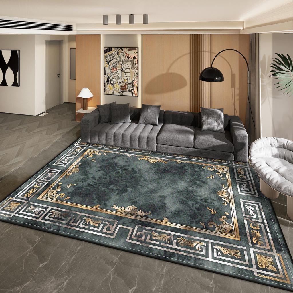 Modern Decoration Large Living Room Carpet Light Luxury Style Bedroom Bedside Soft Washable Rug Cloakroom Tatami Plush Floor Mat