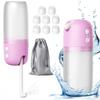 B30 Bideu de Călătorie pentru Igienă Personală din Fabrică, Sticlă de Apă 230ml, Multi-Fitting, Impermeabil IP67, Bideu Electric pentru Femei