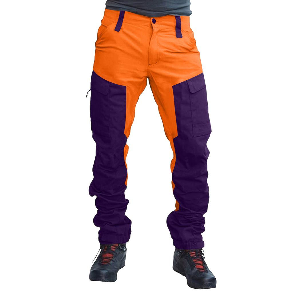 Men's Multi-Pocket Work Pants Men's Casual Fashion Work Pants