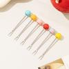Creative Mushroom Fruit Fork Anti-scald Mushroom Fruit Fork Set  Kitchen Supplies