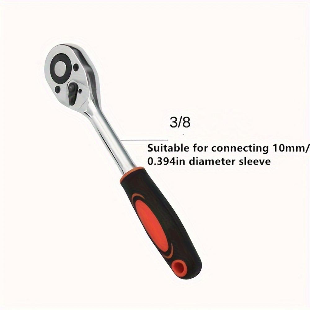 8Pcs 10-19mm Crowfoot Wrench Set Movable Head 3/8" Drive Crowfoot Wrench Set  Hard-To-Reach Areas