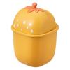 Trash Can Strawberry Pattern Multi-Purpose PP Tiny Countertop Dustbin for Home