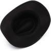 Cappello da Cowboy Unisex, Cappello Western da Uomo, Cappello da Cowboy in Feltro, Cappello da Esterno Regolabile