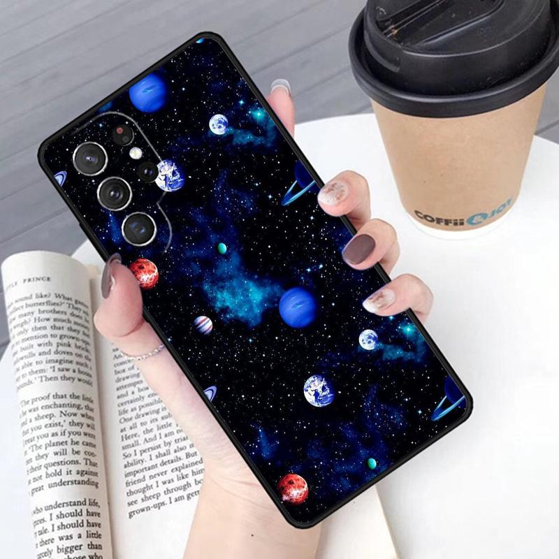 Star Space phone case Cover For Samsung Galaxy S24 S25 Ultra S21 S22 Ultra S10E Note 10 Plus Note 20 FE S23