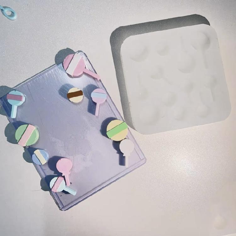 Silicone Quicksand Shaker Filling Mold for DIY Jewelry Making,Pendant,Keychain