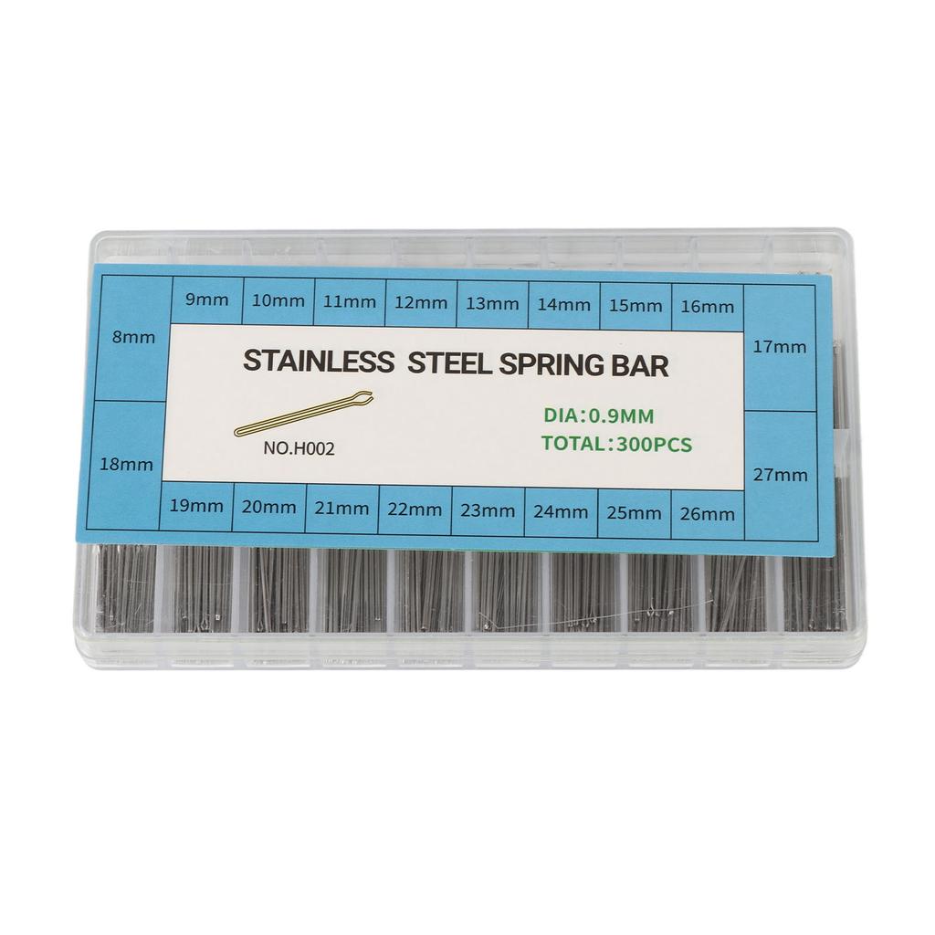 0.9mm Watch Bracelet Split Pins 304 Stainless Steel Watch Parts Assortment 8‑27mm