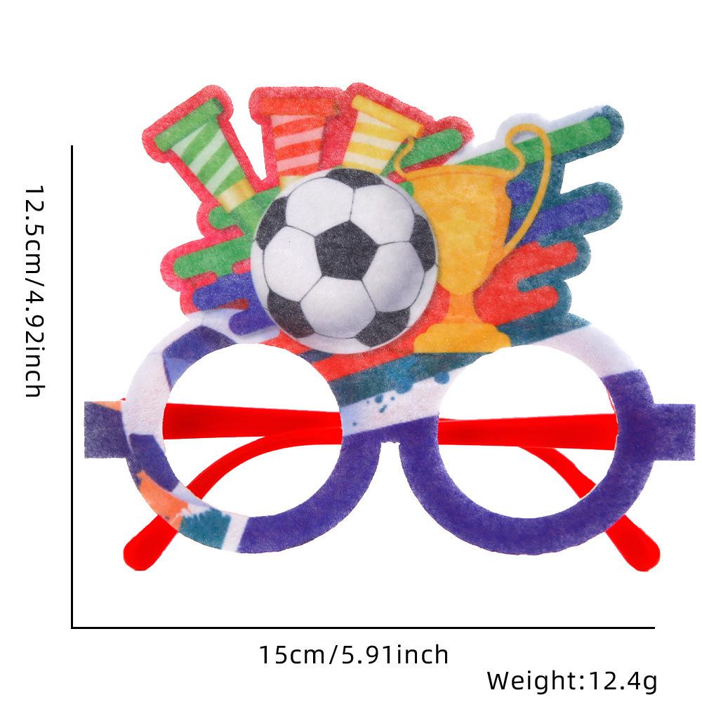Football glasses, football league, bar clubs, party decorations, props, World Cup fan supplies