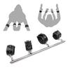 Soxeeh SM Goods SM Set SM Play Steel Restraint Bar Restraint Device Bondage Device Ankle Cuffs Handcuffs Both Hands Restraint Unisex Japanese