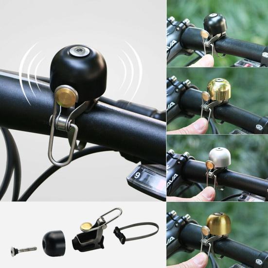 Retro Copper Bicycle Cycling Bell Alarm Handlebar Rings Horn Bike Accessories