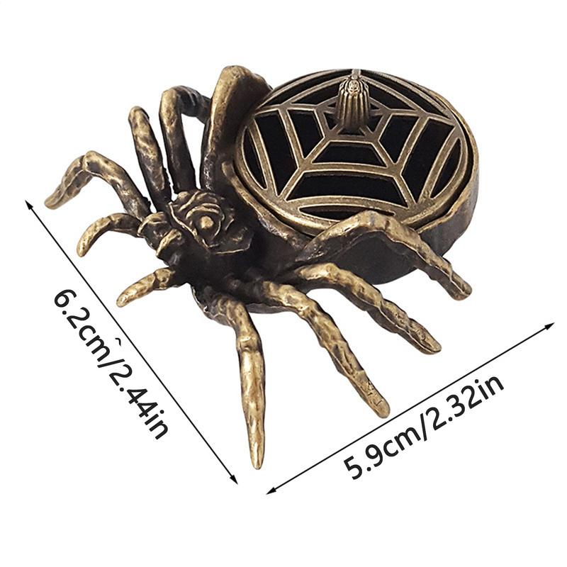 1pcs Creative Spider Shaped Incense Burner Hollow Aromatherapy Clouds Incense Holder For Calming Soothing Atmosphere Room
