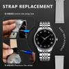 JOREST Watch Repair Tool Kit Case Back Battery Replacement Case Watch Strap Adjustment Watch Band Replacement Watch Watch Watch Battery Replacement
