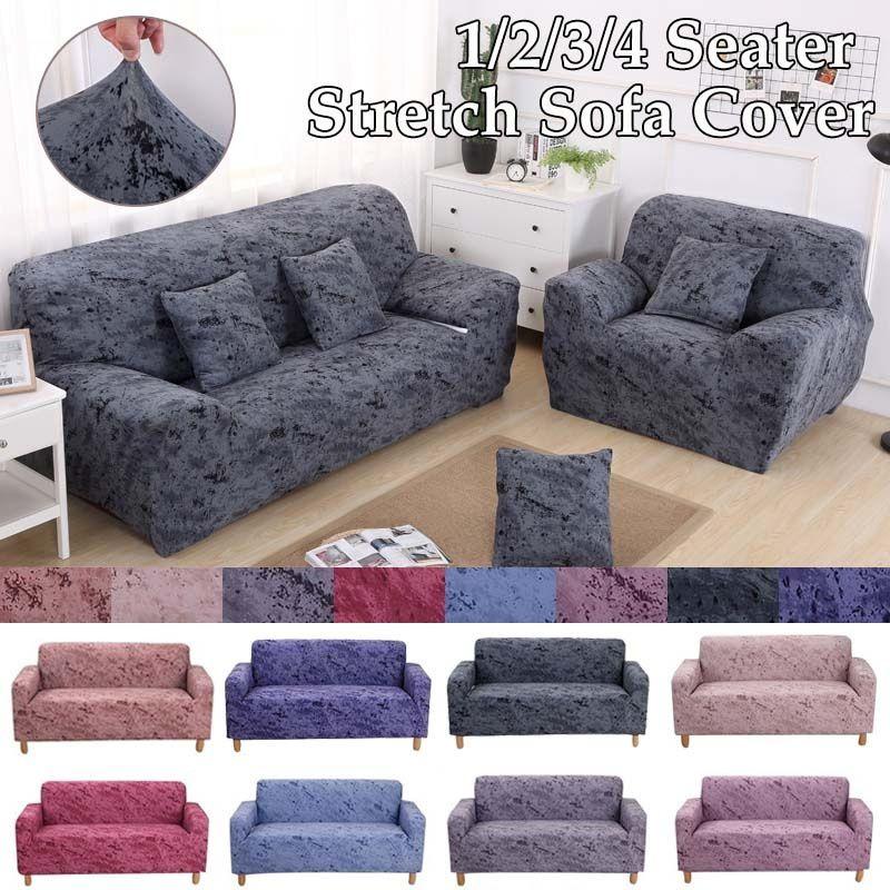 Sofa Multisize Elastic Seater Cover Protector Washable Couch Cover Slipcover