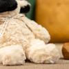 Black Face White Body Plush Toys Cozy Fluffy Lamb Stuffed Gentle Plushie Doll  For Kids