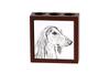 Saluki, Persian Greyhound, Arabian Hound- Pen Holder with a Dog, Desk Organizer with a Print, Personalized Desk Decoration from the Art-Dog Brand. – P
